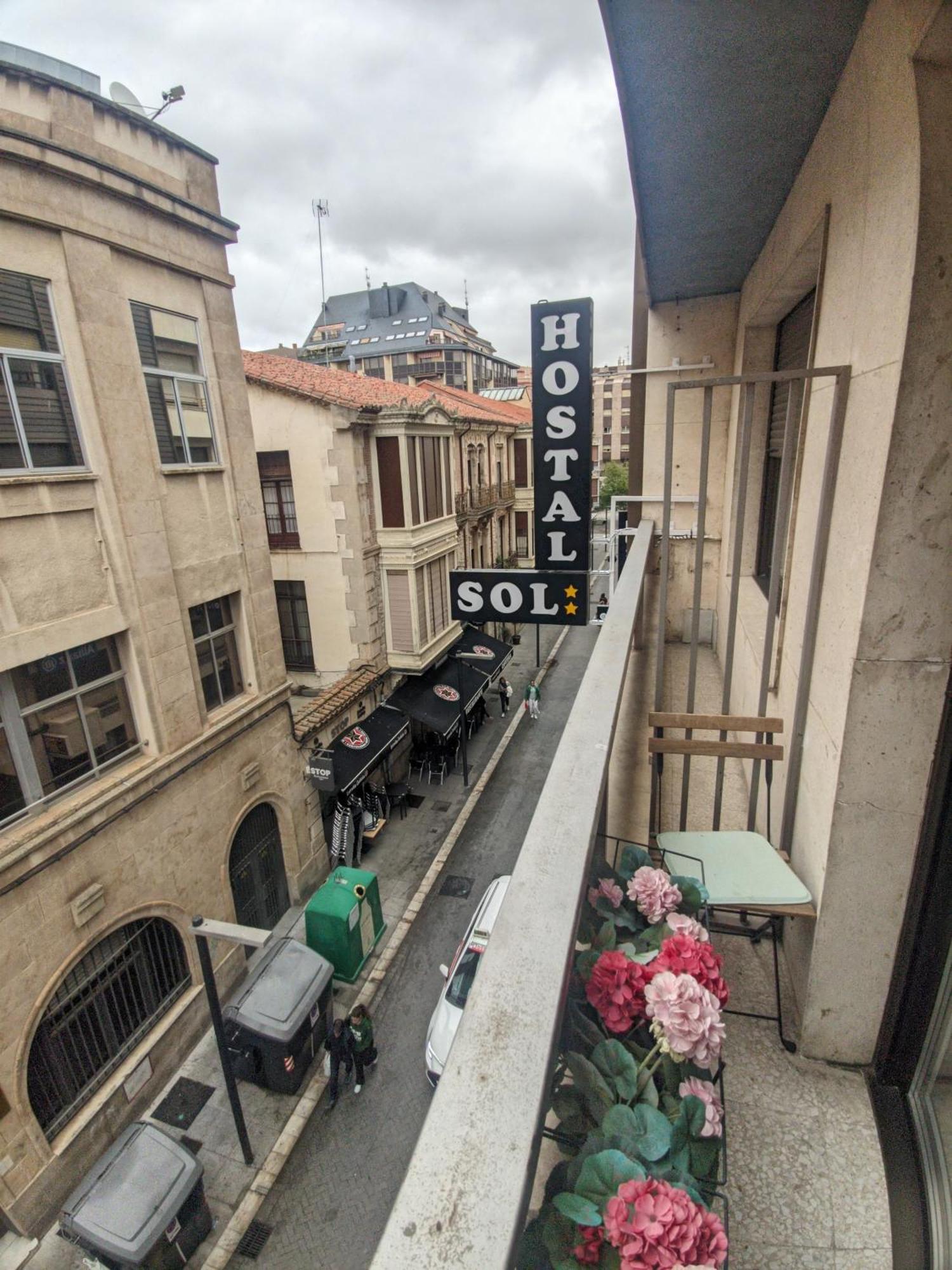 Hostal Sol Zamora Exterior foto